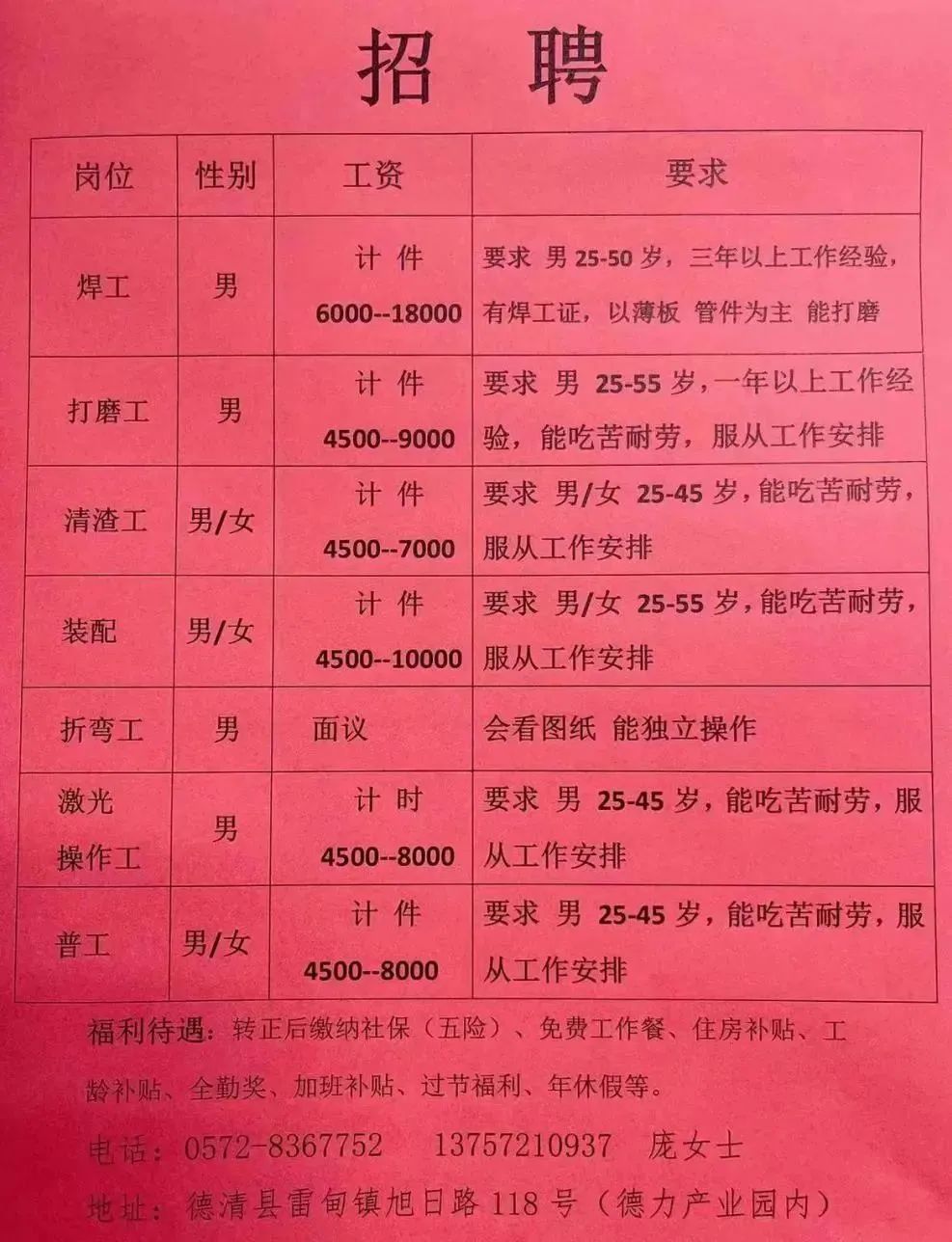 迁安招聘信息，小巷中的独特招聘风景展示